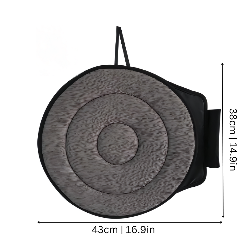 Coussin Pivotant Avec Rotation à 360 Degrés Mousse à Mémoire Base Antidérapante Pour Siège Auto Et Fauteuil Roulant Coussin Confortable Pour Entrer Et Sortir Facilement | Restfield