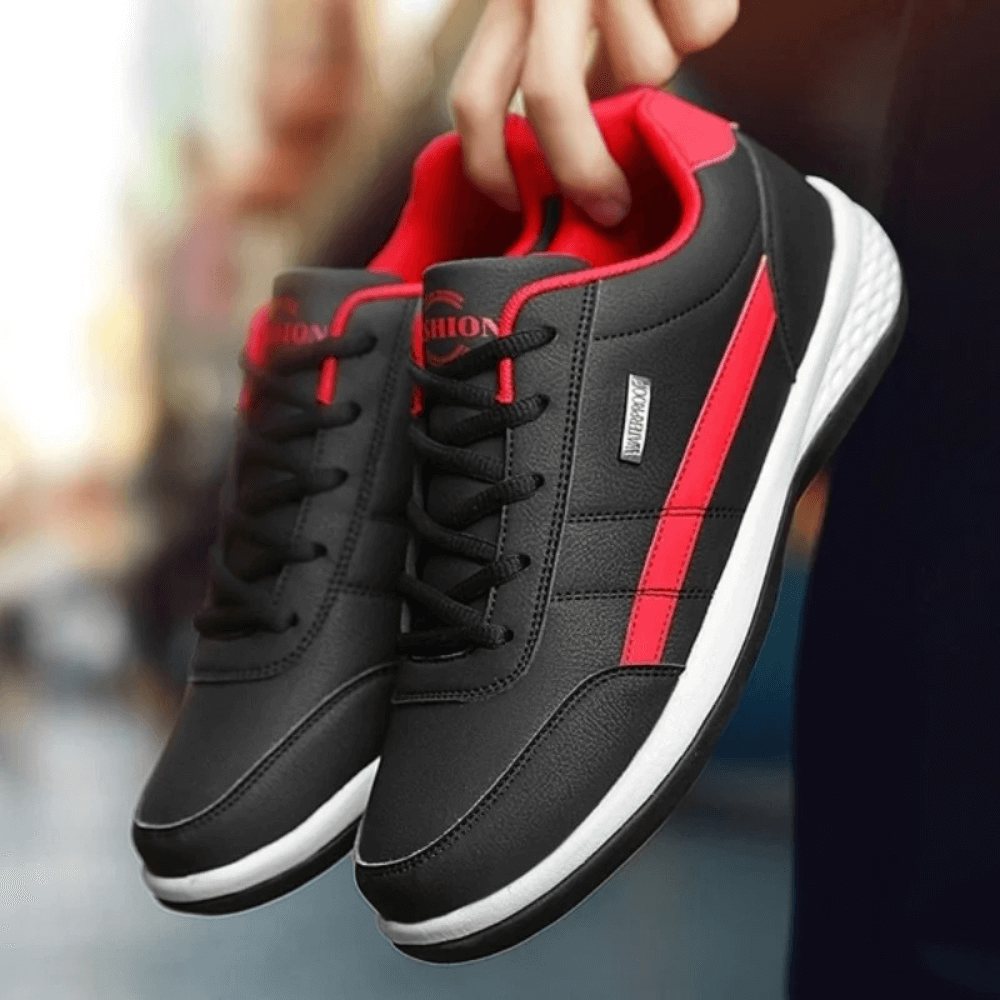 Orthopädische Herrenschuhe Ergonomisches Fußbett Blau Schwarz Weiß Alltagstragekomfort Laufschuhe Casual | Sansoti