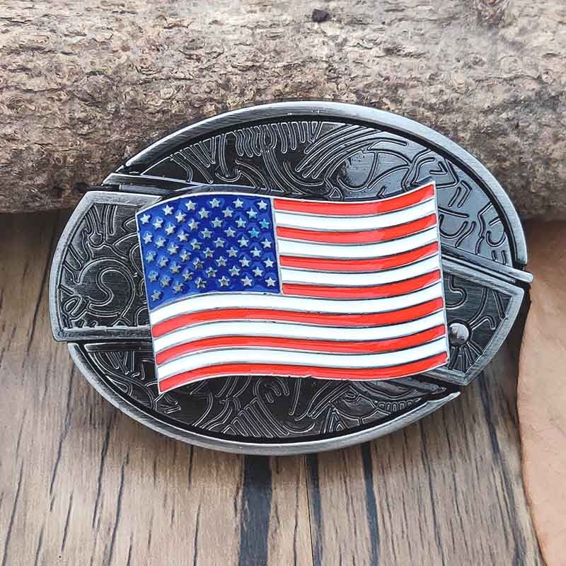 Metalen Gesp Cowboy Riemgesp Ovaal Design Western Style Accessoire voor Heren Riem Vintage Look Casual | Sansoti