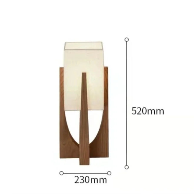 Vloerlamp Massief Hout Japandi Perkamentpapier Handgemaakt Minimalistisch 3 Maten LED | Sansoti