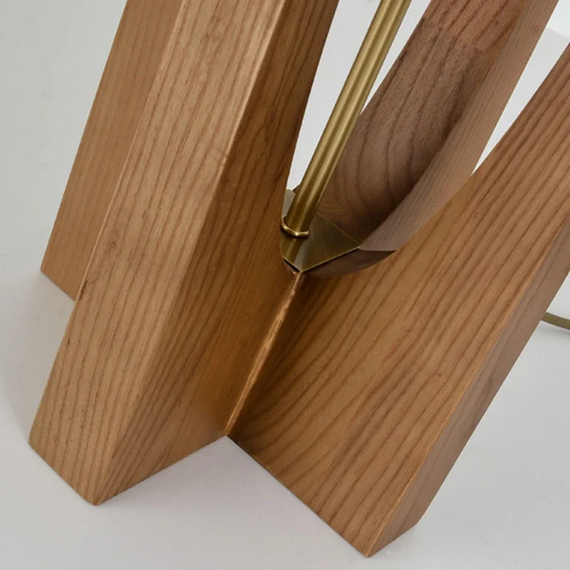 Vloerlamp Massief Hout Japandi Perkamentpapier Handgemaakt Minimalistisch 3 Maten LED | Sansoti