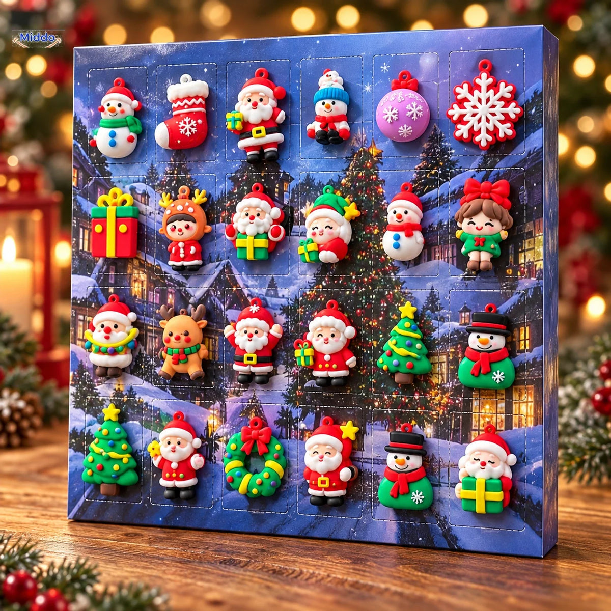 Gnome Halloween Christmas Countdown Calendar 24 31 Days Plush Gnome Countdown Holiday Decoration Gift | Sansoti