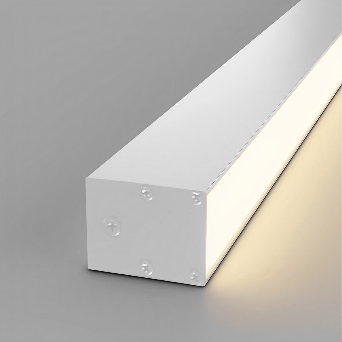 Deckenlampe LED Linear Aluminium Schwarz Dimmbar Wohnzimmer Flur Moderne Linienleuchte Deckenleuchte Schlafzimmer | Restfield