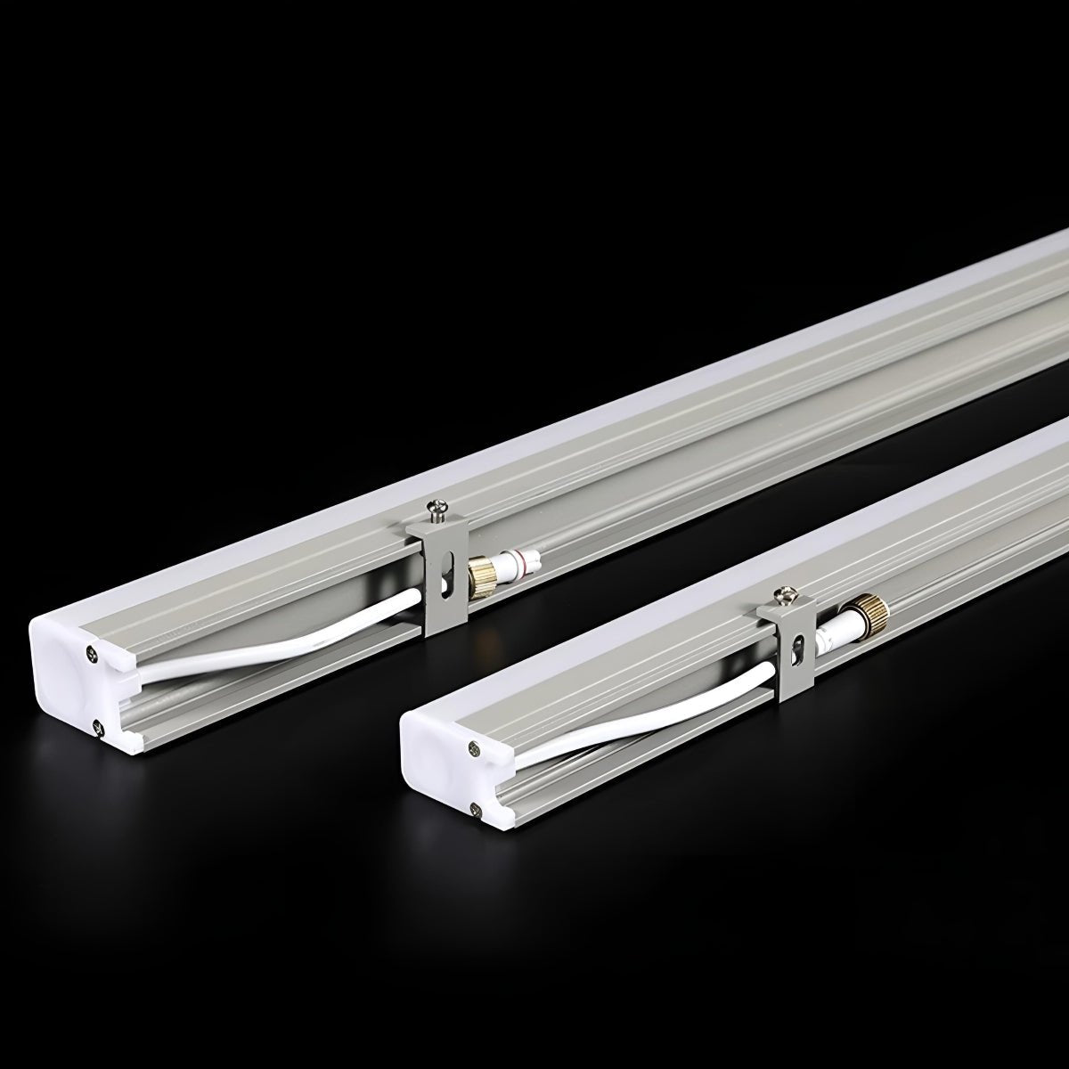LED Lineare Außenleuchte Aluminium 12W Weiß IP65 Wasserdicht Fassadenbeleuchtung Architekturbeleuchtung Einbau Linear Licht Außenbeleuchtung | Restfield