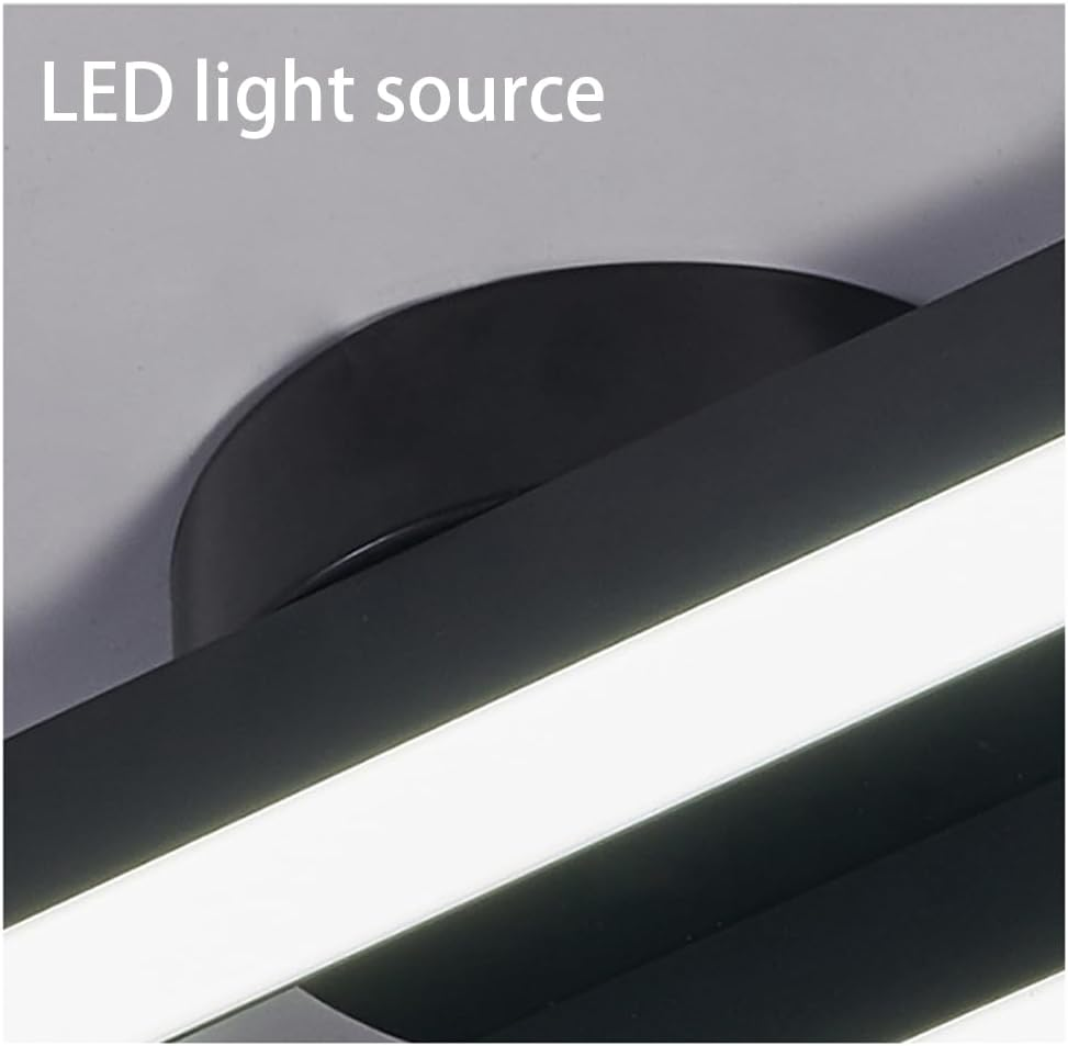 Halb-Einbau-Deckenleuchte aus Aluminium, LED, modern, Schwarz Weiß Gold, dimmbar, 35-47 Zoll, für Wohnzimmer und Schlafzimmer | Sansoti