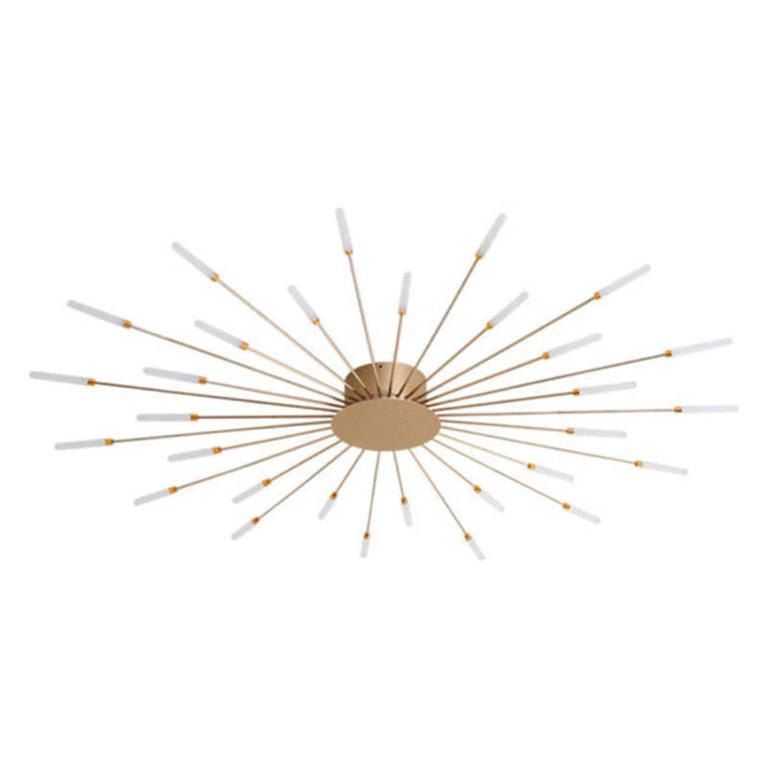 Moderne Grote LED Plafondlamp Wit & Acryl 12-42 Lampen Binnen 107.6-161.5 sq ft | Sansoti