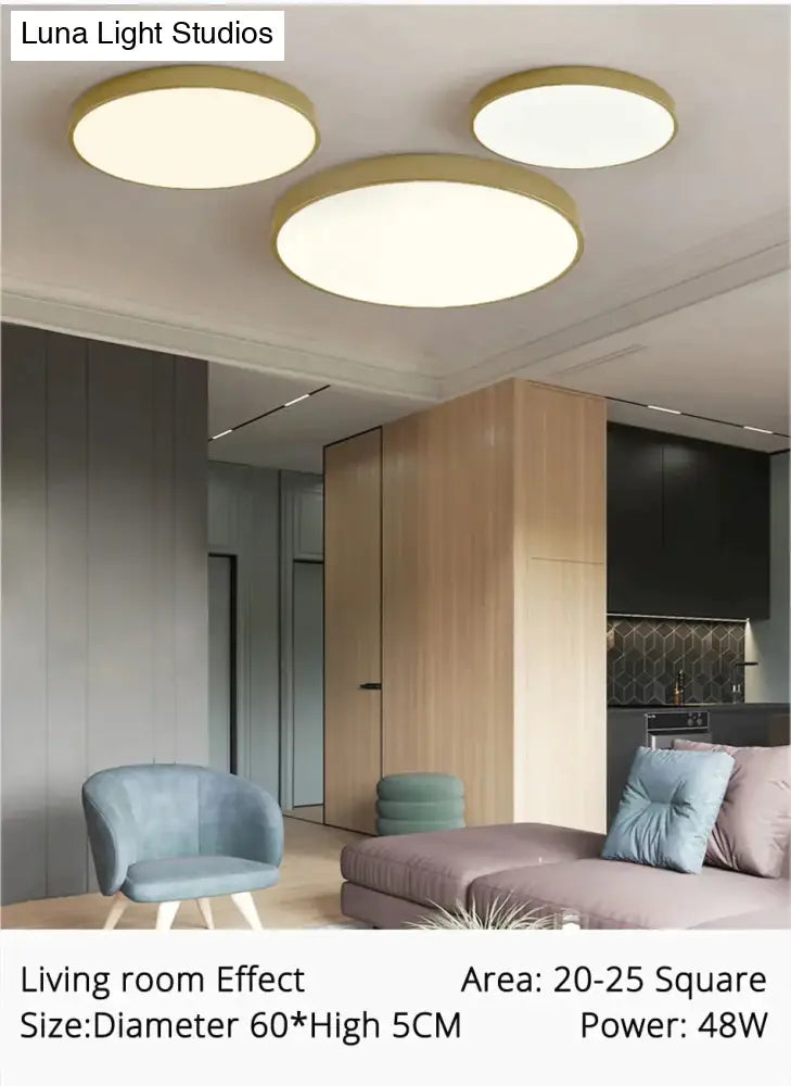 Geometrische goldene Deckenleuchte mit Dimmfunktion, Fernbedienung, LED, modernes Design, Wohnzimmer, Schlafzimmer | Sansoti