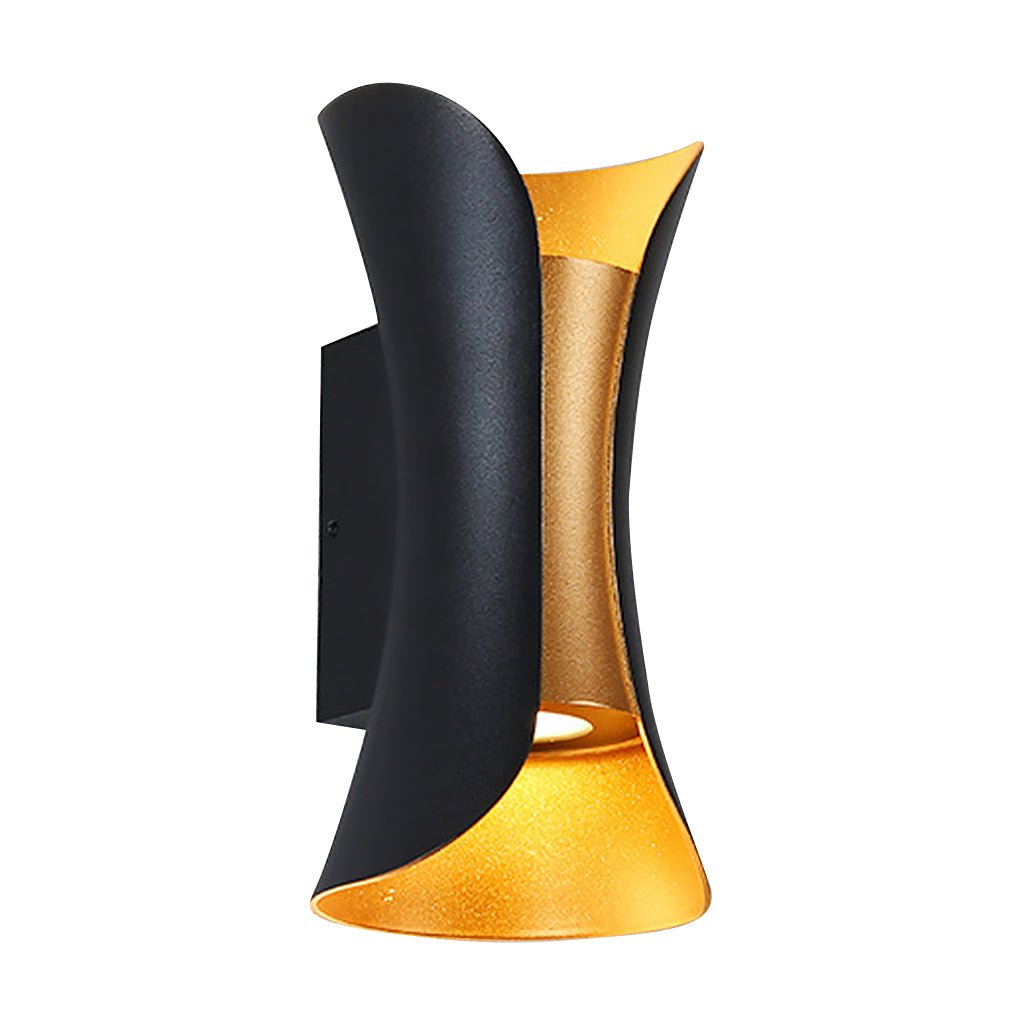 Moderne Up Down Buiten Wandlamp Met IP54 Bescherming En Aluminium Behuizing | Sansoti