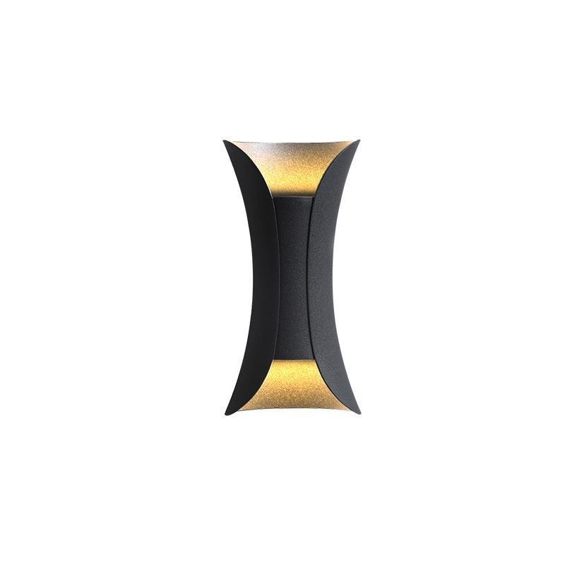 Moderne Up Down Buiten Wandlamp Met IP54 Bescherming En Aluminium Behuizing | Sansoti