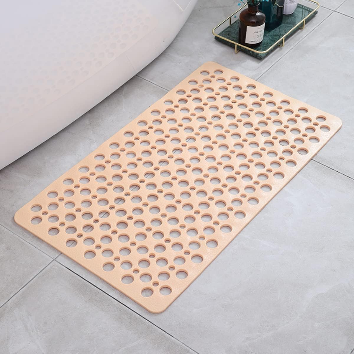 Antislip Douchmat met Zuignappen voor Veilige Badkamer 40x75cm Antibacterieel Schimmelwerend Badmat Douche | Sansoti