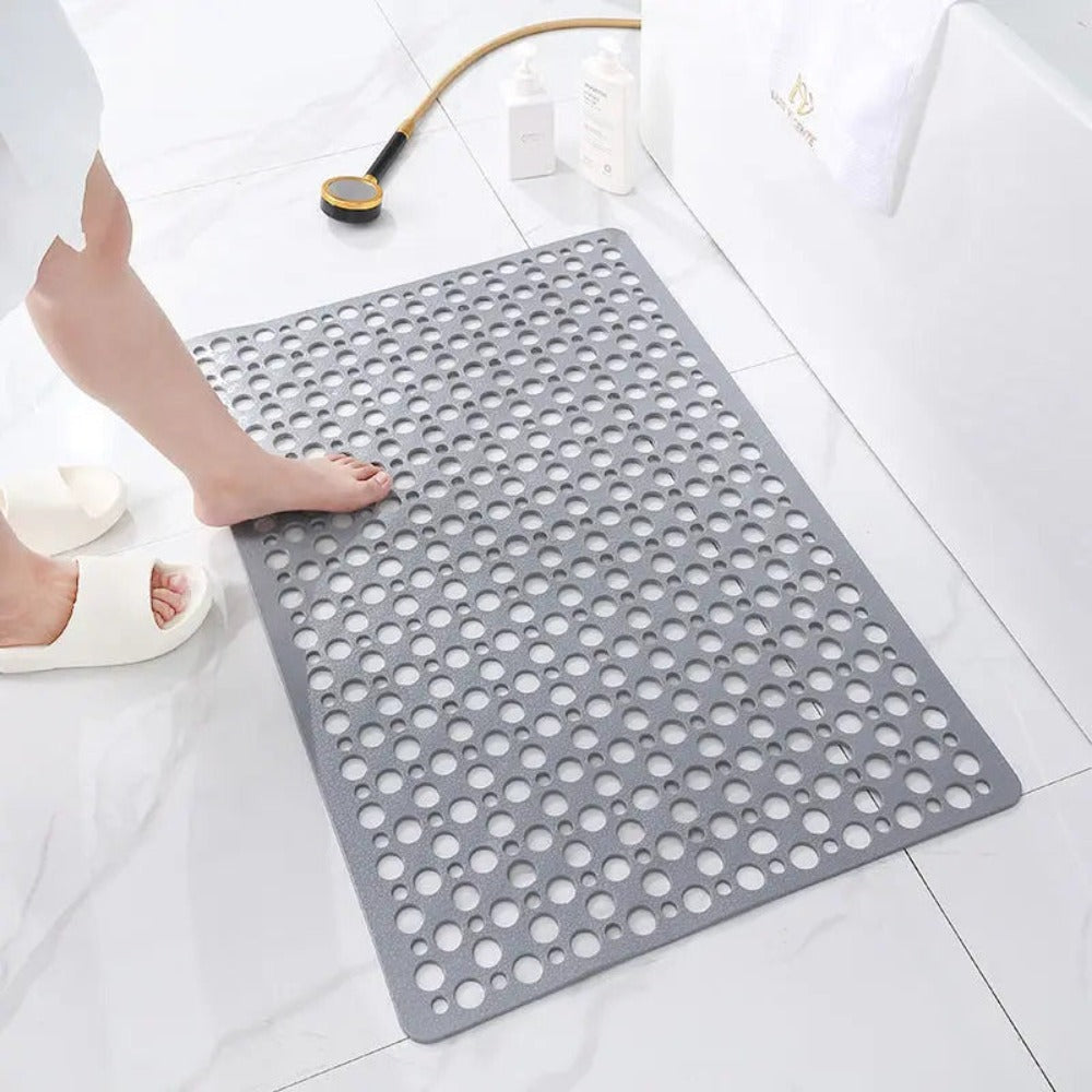 Antislip Douchmat met Zuignappen voor Veilige Badkamer 40x75cm Antibacterieel Schimmelwerend Badmat Douche | Sansoti