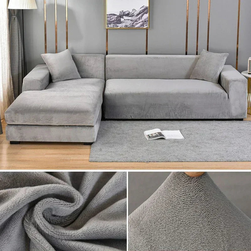 Housse extensible pour canapé, infroissable et lavable, protection pour sofa 1 2 3 4 places, housse de meuble | Sansoti