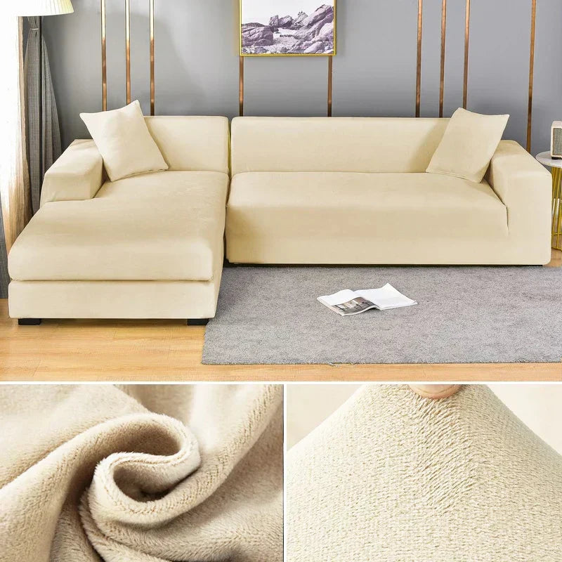 Housse extensible pour canapé, infroissable et lavable, protection pour sofa 1 2 3 4 places, housse de meuble | Sansoti