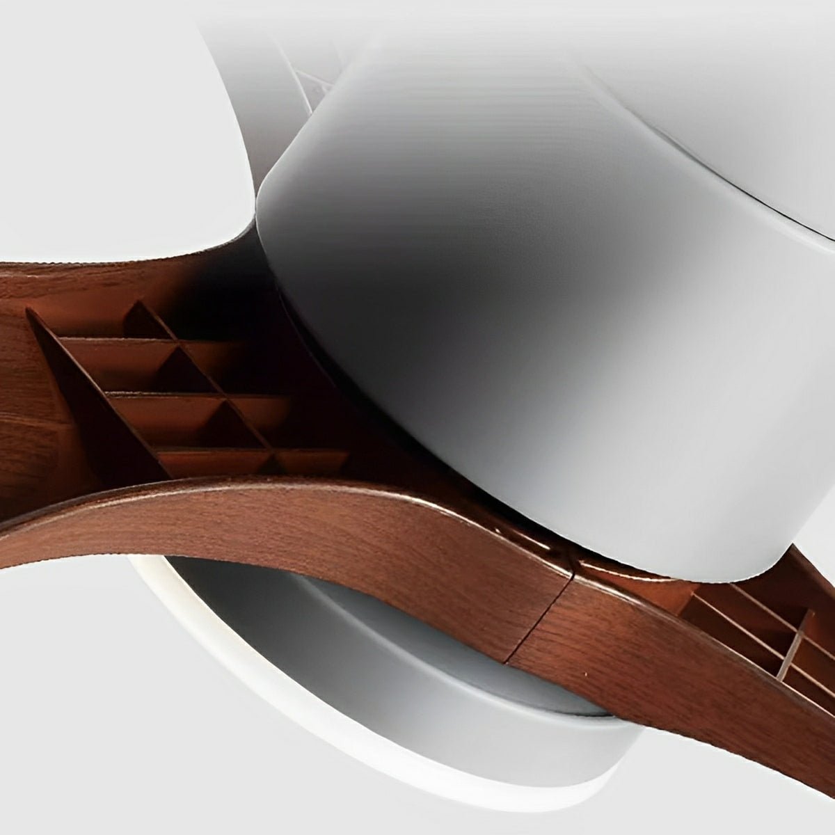 Ceiling Fan with Lighting, 6 Speeds, DC Motor, 3 Color Tones, Quiet Airflow, Modern Interior | Sansoti
