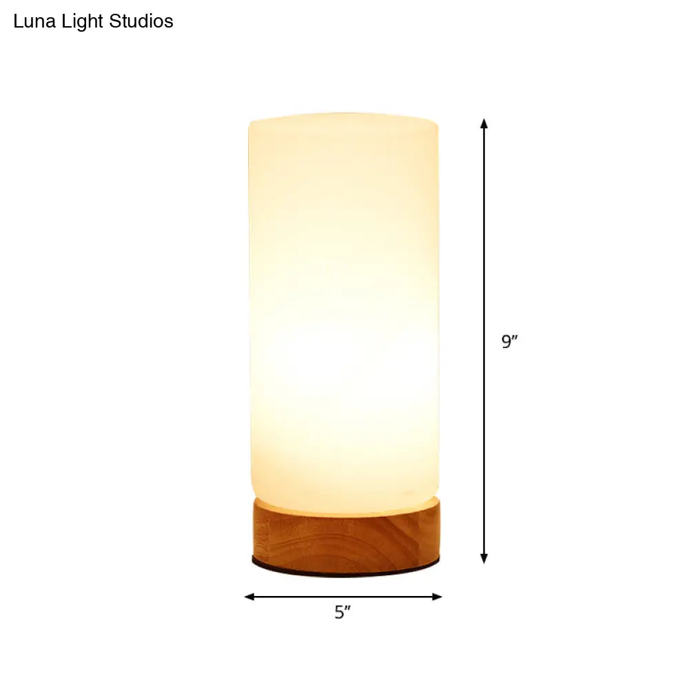 Tafellamp met Glazen Kap Wit Modern Design Leeslamp Bureau Verlichting E26 E27 Fitting Sfeerlamp Tafel | Sansoti