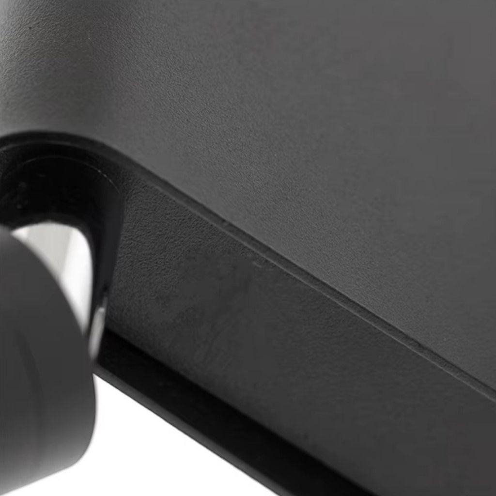Applique murale pour chambre avec liseuse orientable à 345°, rotation, aluminium noir et blanc, lumière indirecte, éclairage moderne | Sansoti