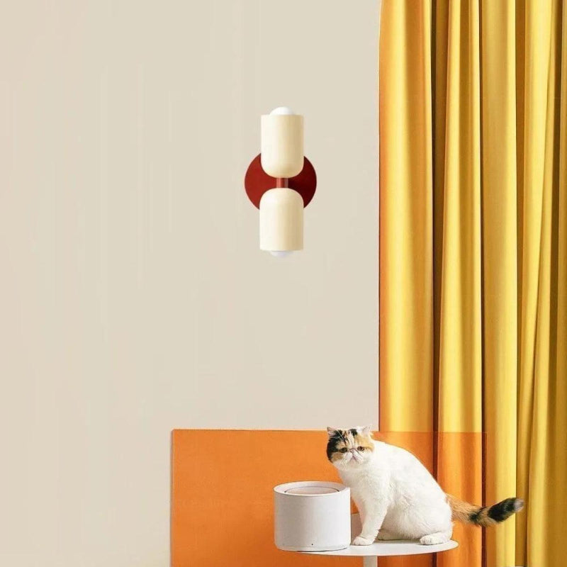 Dubbelkoppige Wandlamp LED Aluminium – Up & Down Verlichting voor Gevel, Terras, Hal & Woonkamer | Sansoti