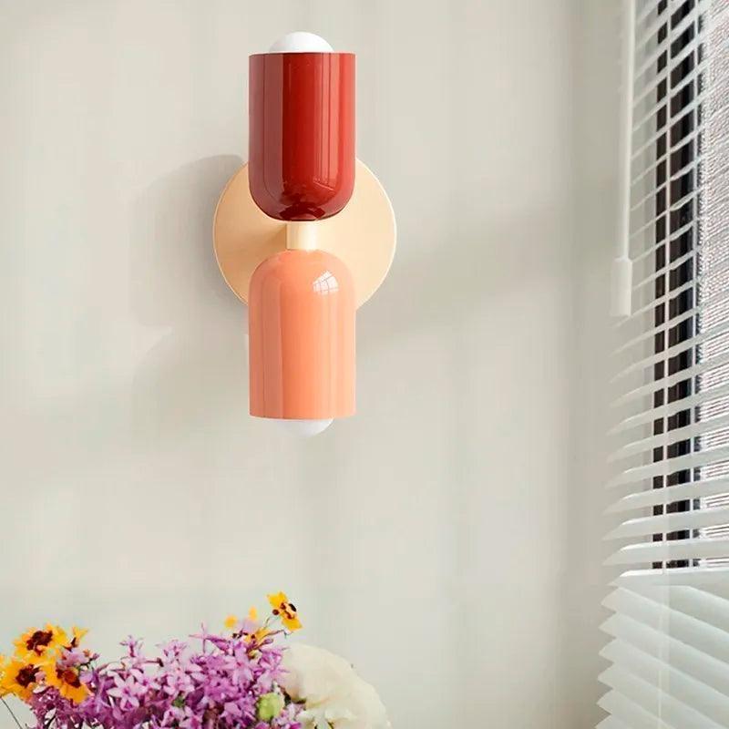Dubbelkoppige Wandlamp LED Aluminium – Up & Down Verlichting voor Gevel, Terras, Hal & Woonkamer | Sansoti