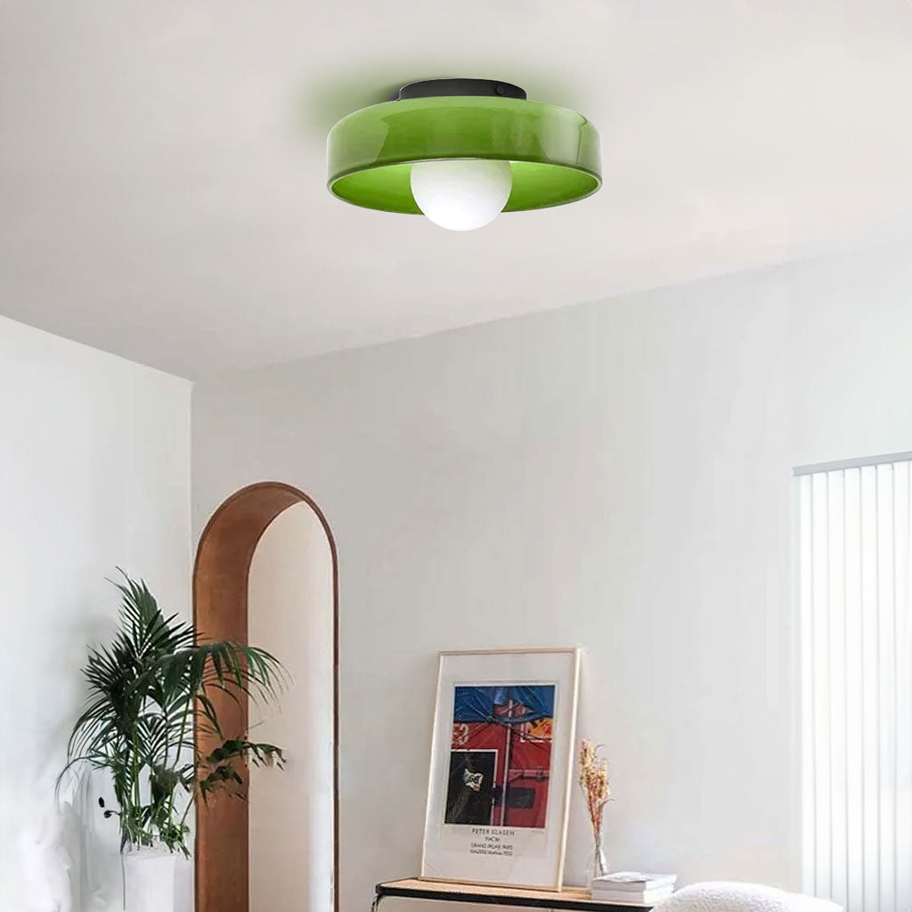 Decken- & Wandleuchte mit Glasscheibe – Moderne Designbeleuchtung aus Glas | Restfield