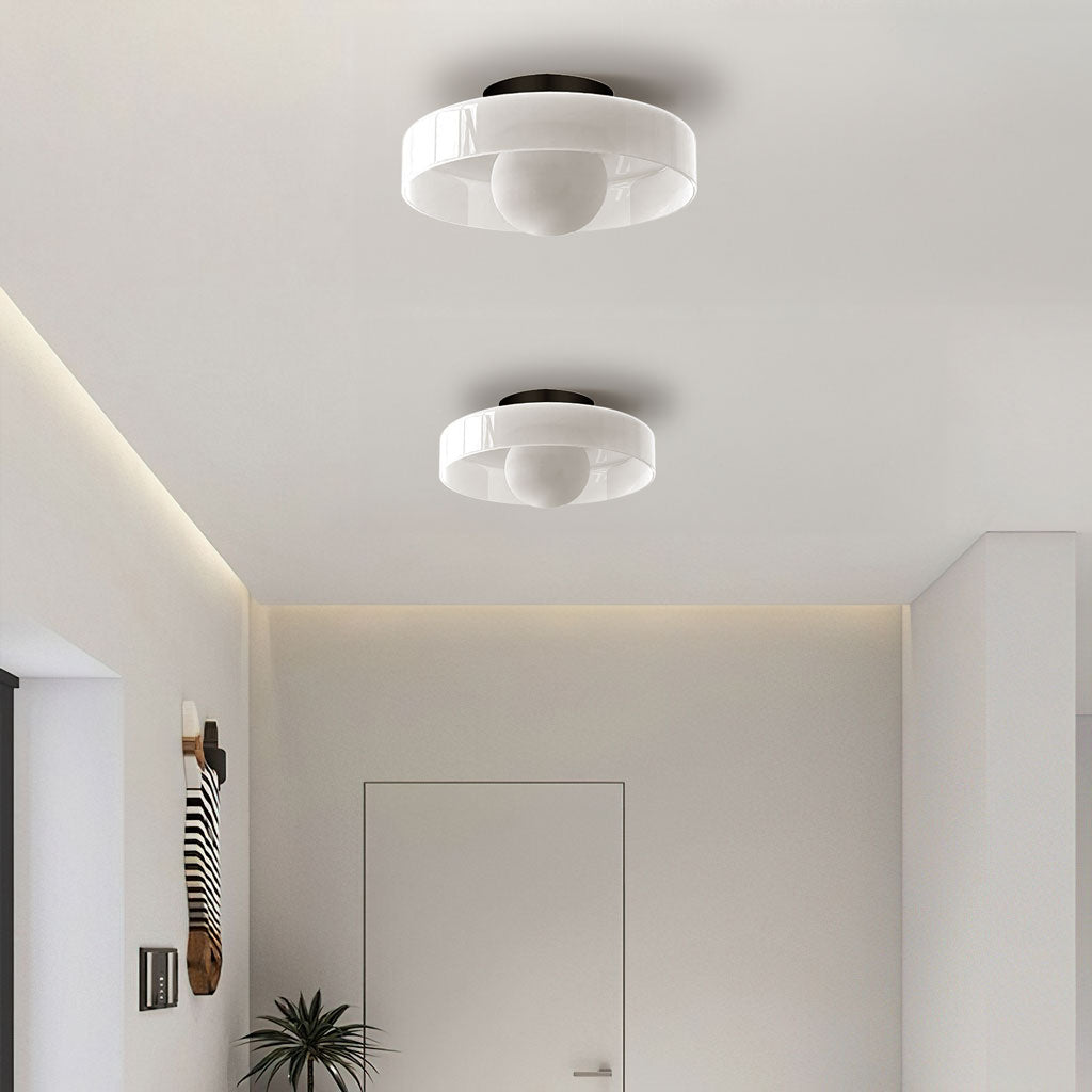 Decken- & Wandleuchte mit Glasscheibe – Moderne Designbeleuchtung aus Glas | Restfield