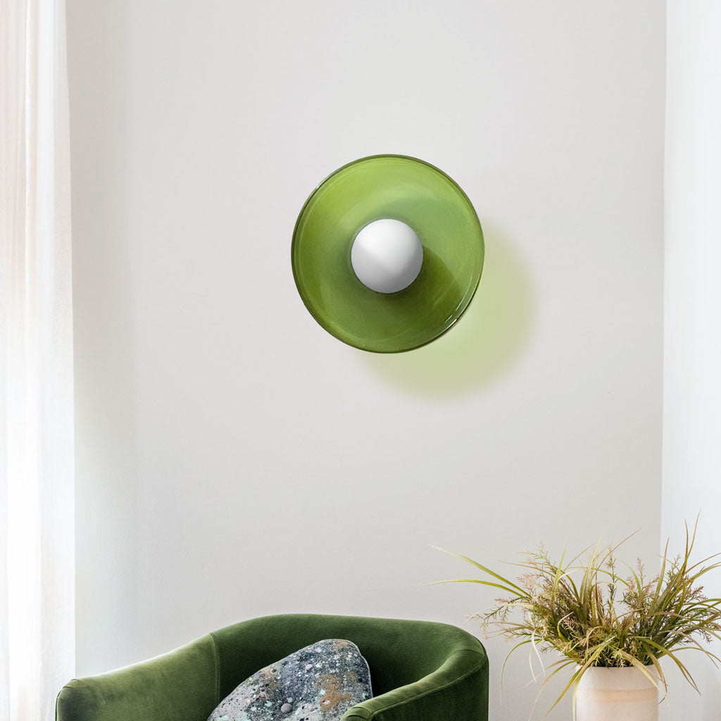 Decken- & Wandleuchte mit Glasscheibe – Moderne Designbeleuchtung aus Glas | Restfield