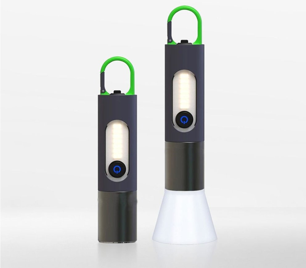 Multifunctionele Tactische Zaklamp met Verstelbare Lichtbundel en Robuuste Constructie voor Camping en Outdoor | Sansoti