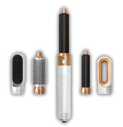 Professioneller 5-in-1 Airstyler mit Aufsätzen und Lufttechnologie für Trocknen, Locken, Volumen und glattes Haar | Restfield