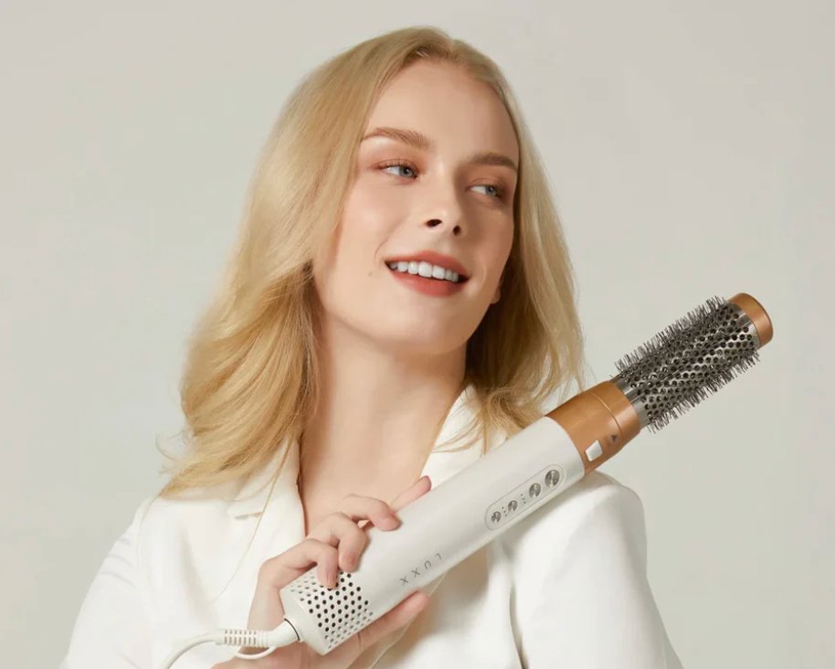 Professioneller 5-in-1 Airstyler mit Aufsätzen und Lufttechnologie für Trocknen, Locken, Volumen und glattes Haar | Restfield