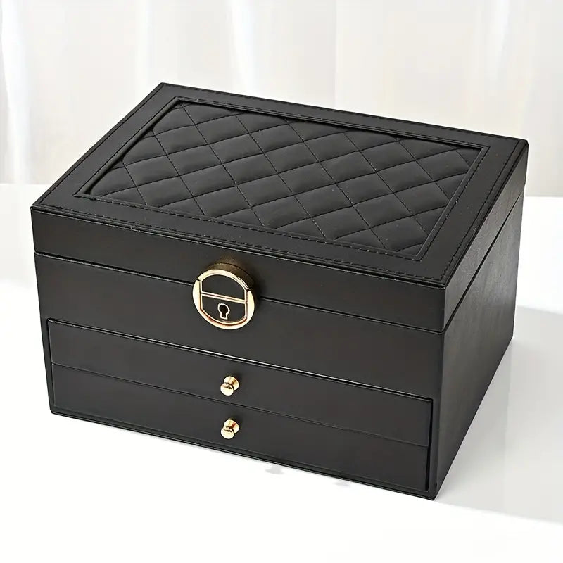 Luxe Sieradendoos met Meerdere Lagen – Elegante Opbergbox voor Sieraden | Sansoti