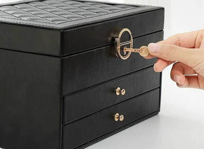 Luxe Sieradendoos met Meerdere Lagen – Elegante Opbergbox voor Sieraden | Sansoti