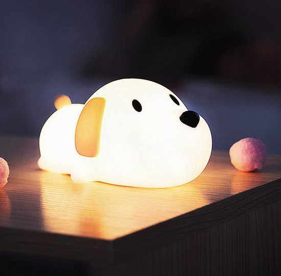 Veilleuse Slaapvriend pour Enfants – Lumière Douce et Apaisante contre la Peur du Noir