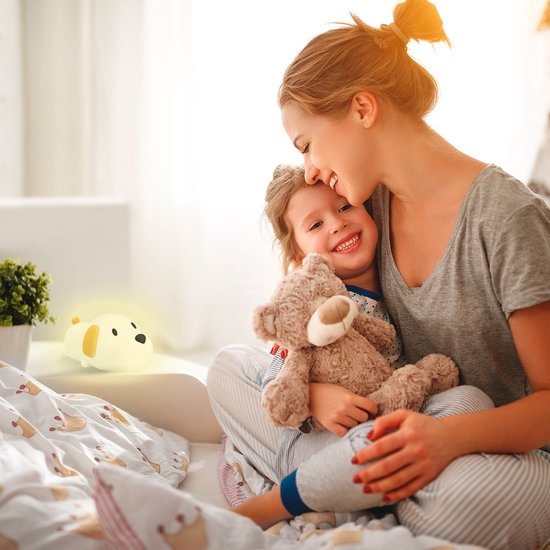 Veilleuse Slaapvriend pour Enfants – Lumière Douce et Apaisante contre la Peur du Noir