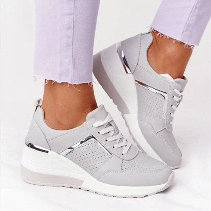 Luchtkussen Damessneakers Mesh Ademend Lichtgewicht Wandelschoenen Sportieve Vrijetijdsschoenen Dames | Sansoti