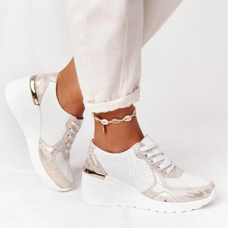 Luchtkussen Damessneakers Mesh Ademend Lichtgewicht Wandelschoenen Sportieve Vrijetijdsschoenen Dames | Sansoti