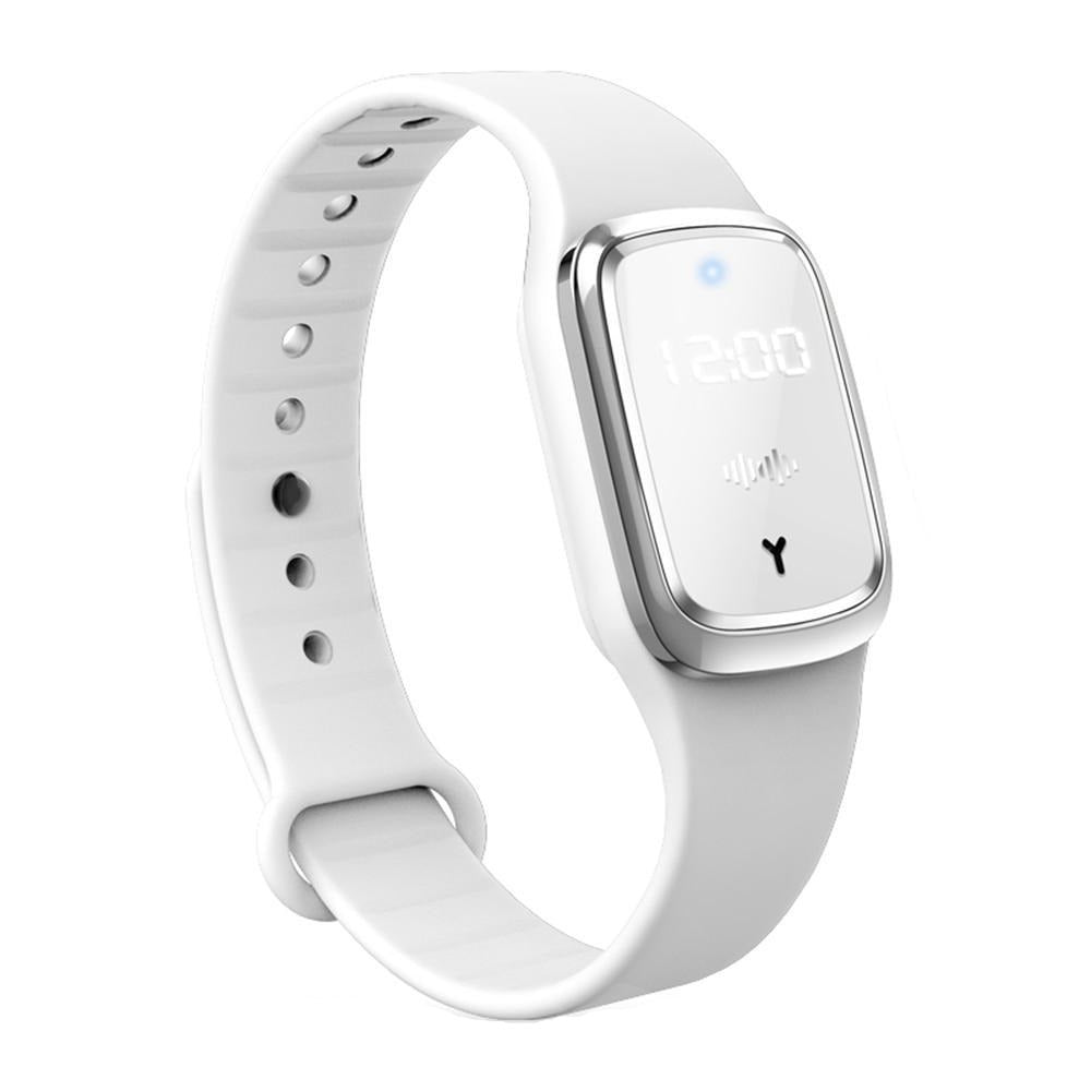 Ultrasonische Muggenarmband met 3 Frequentiemodi USB-Oplaadsysteem Insectenbescherming Camping Outdoor | Sansoti