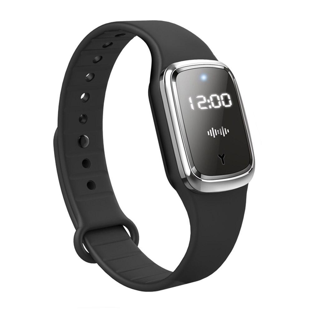 Ultrasonische Muggenarmband met 3 Frequentiemodi USB-Oplaadsysteem Insectenbescherming Camping Outdoor | Sansoti