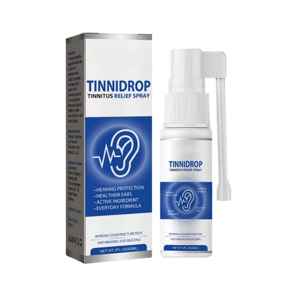Natuurlijke Oorspray met Ginkgo & Ginseng 60ml - Voor Gehoorwelzijn - Sprayvorm voor Eenvoudige Toepassing | Sansoti