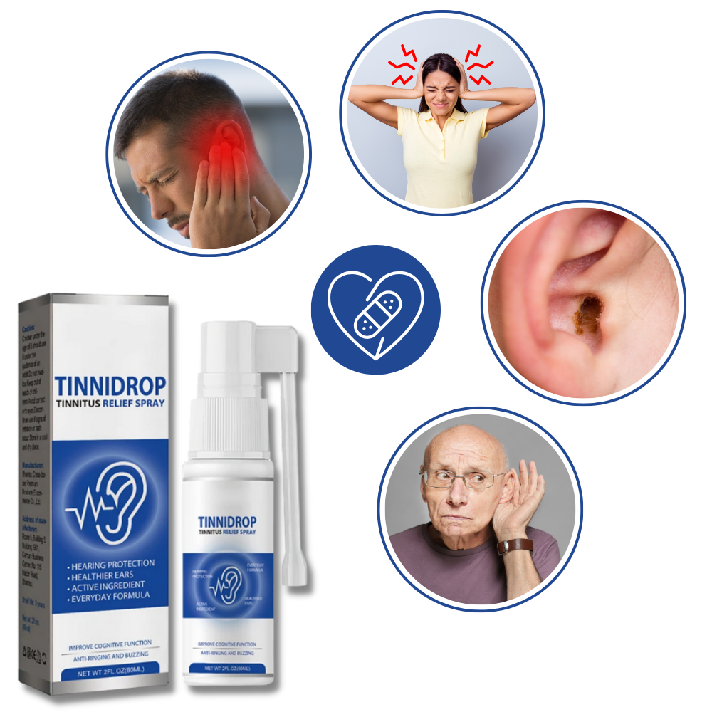 Natuurlijke Oorspray met Ginkgo & Ginseng 60ml - Voor Gehoorwelzijn - Sprayvorm voor Eenvoudige Toepassing | Sansoti