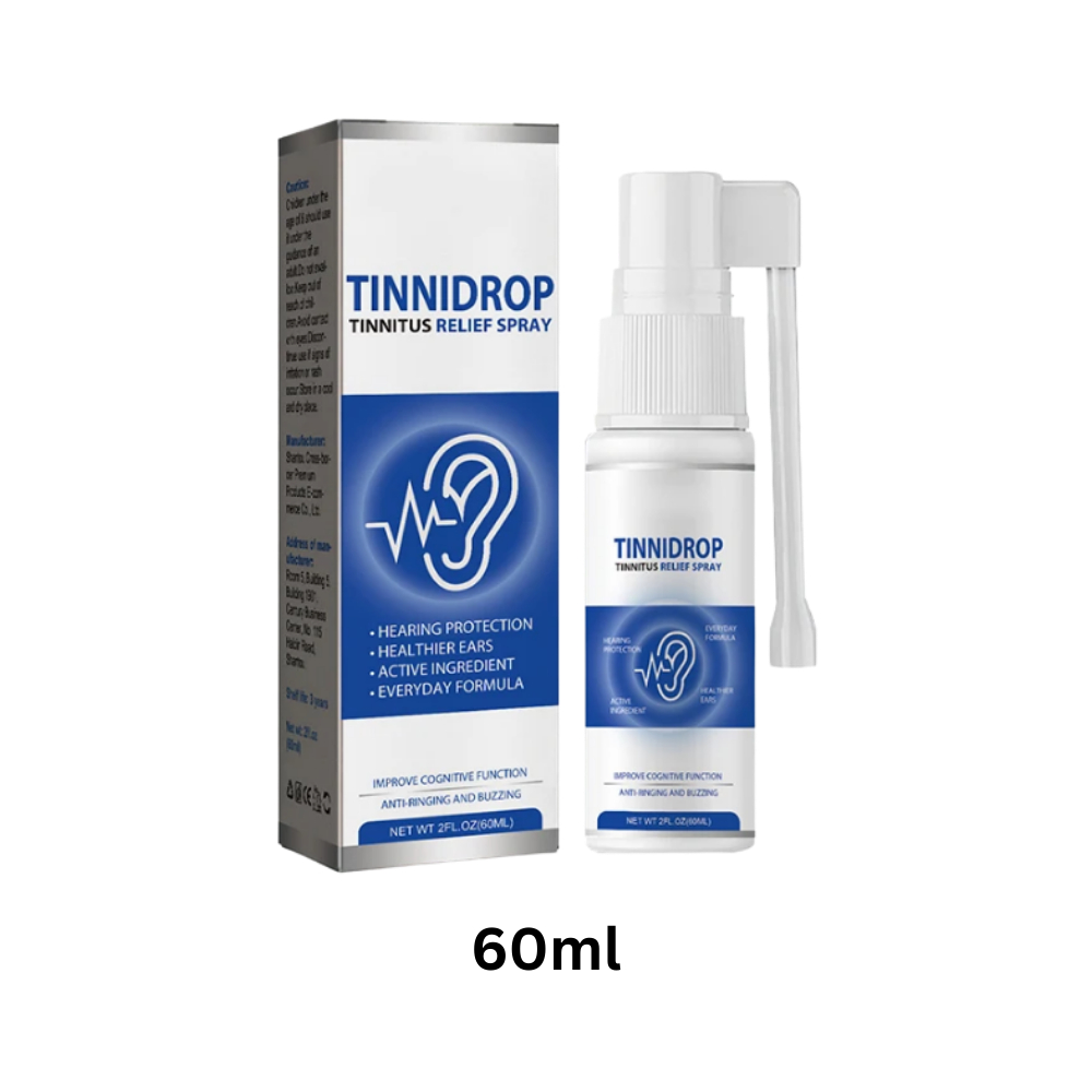 Natuurlijke Oorspray met Ginkgo & Ginseng 60ml - Voor Gehoorwelzijn - Sprayvorm voor Eenvoudige Toepassing | Sansoti