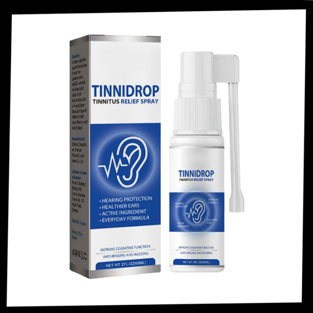 Natuurlijke Oorspray met Ginkgo & Ginseng 60ml - Voor Gehoorwelzijn - Sprayvorm voor Eenvoudige Toepassing | Sansoti