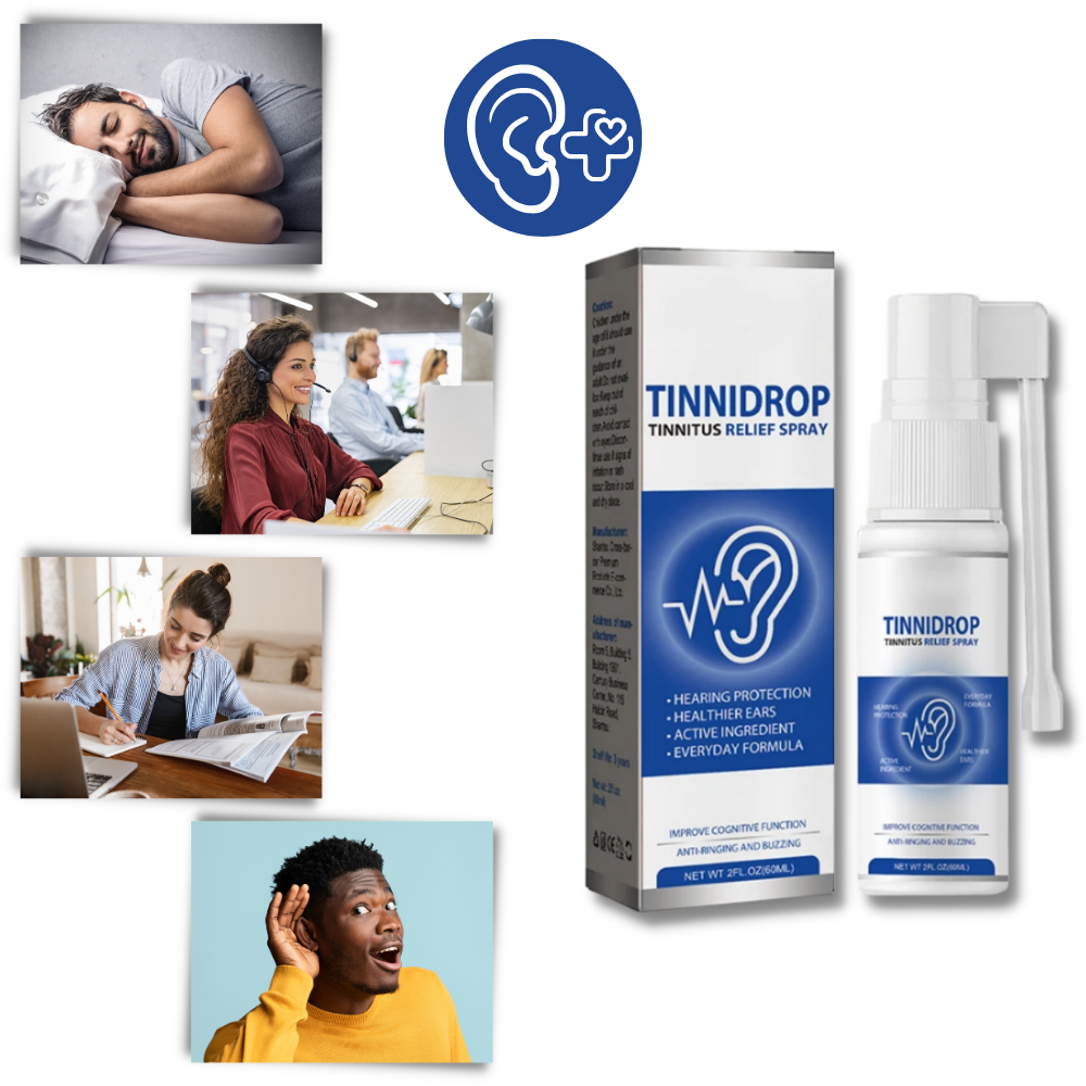 Natuurlijke Oorspray met Ginkgo & Ginseng 60ml - Voor Gehoorwelzijn - Sprayvorm voor Eenvoudige Toepassing | Sansoti