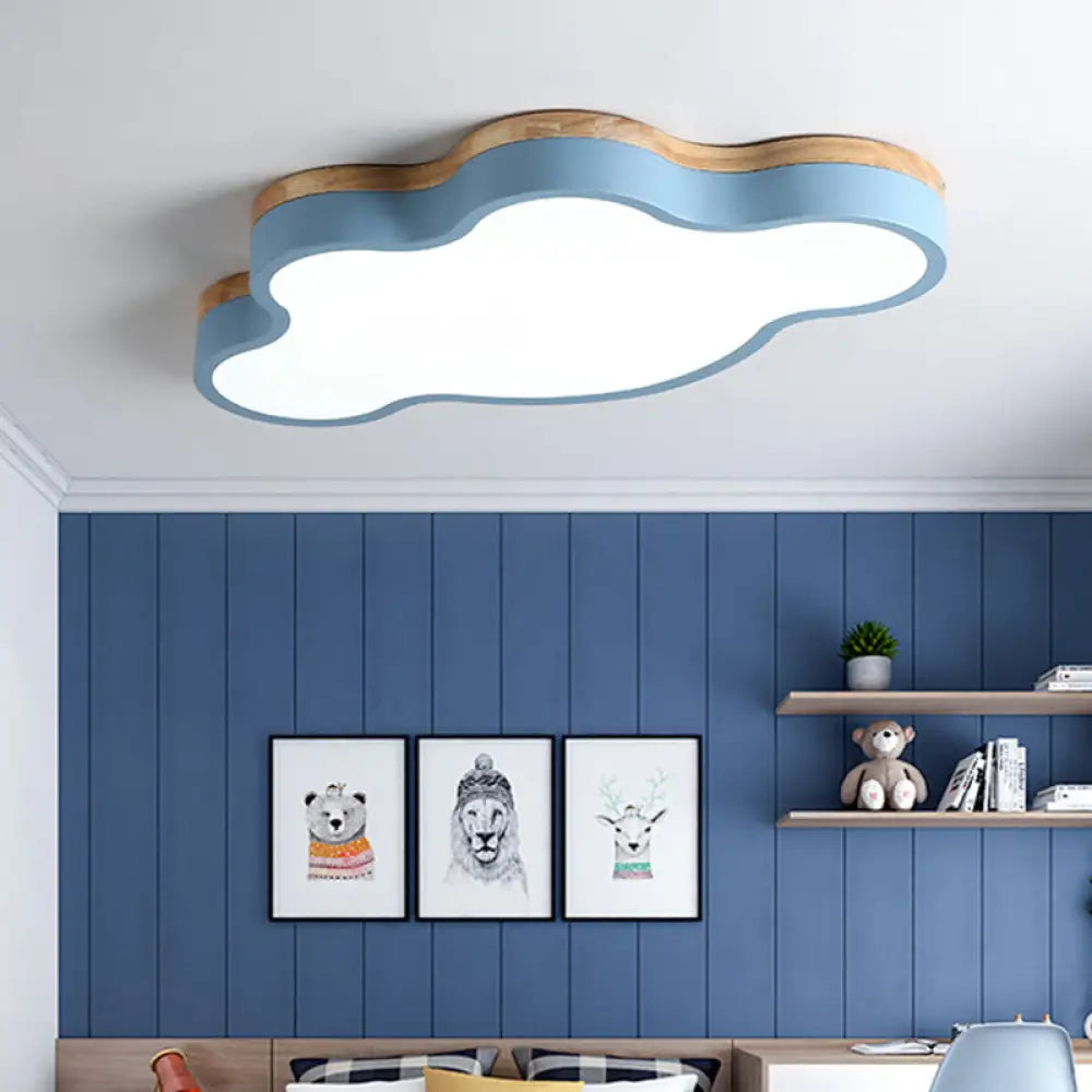 Wolk Plafondlamp LED voor Kinderkamer – Speels & Zacht Licht | Sansoti