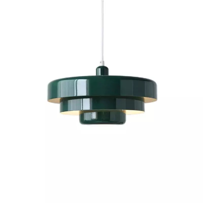 Hanglamp Ijzer Bauhaus Industrieel Oranje Goud Zwart 35cm Pendellamp Eetkamer Slaapkamer | Sansoti