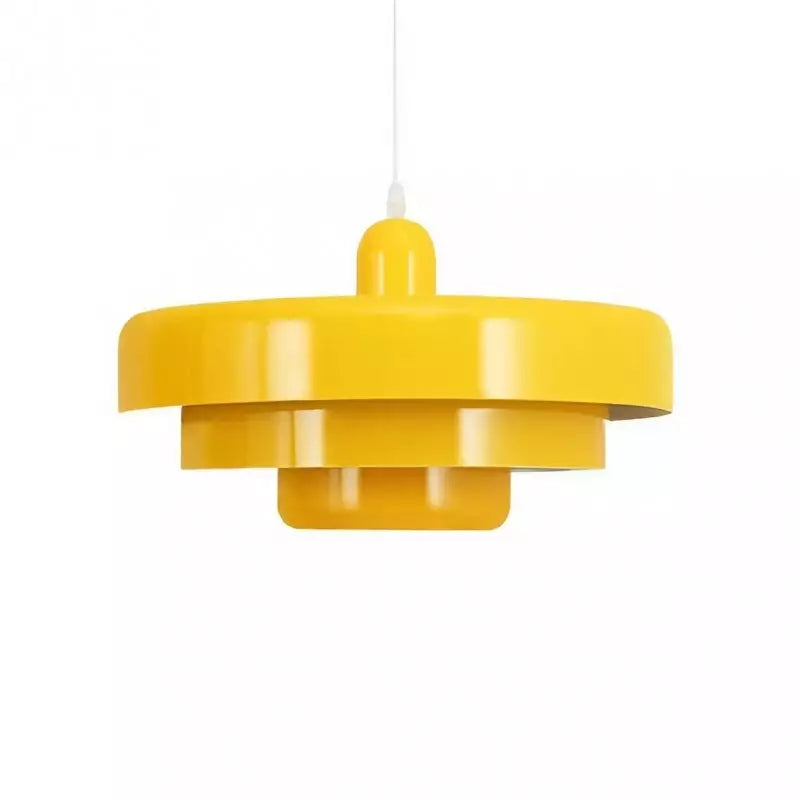 Hanglamp Ijzer Bauhaus Industrieel Oranje Goud Zwart 35cm Pendellamp Eetkamer Slaapkamer | Sansoti