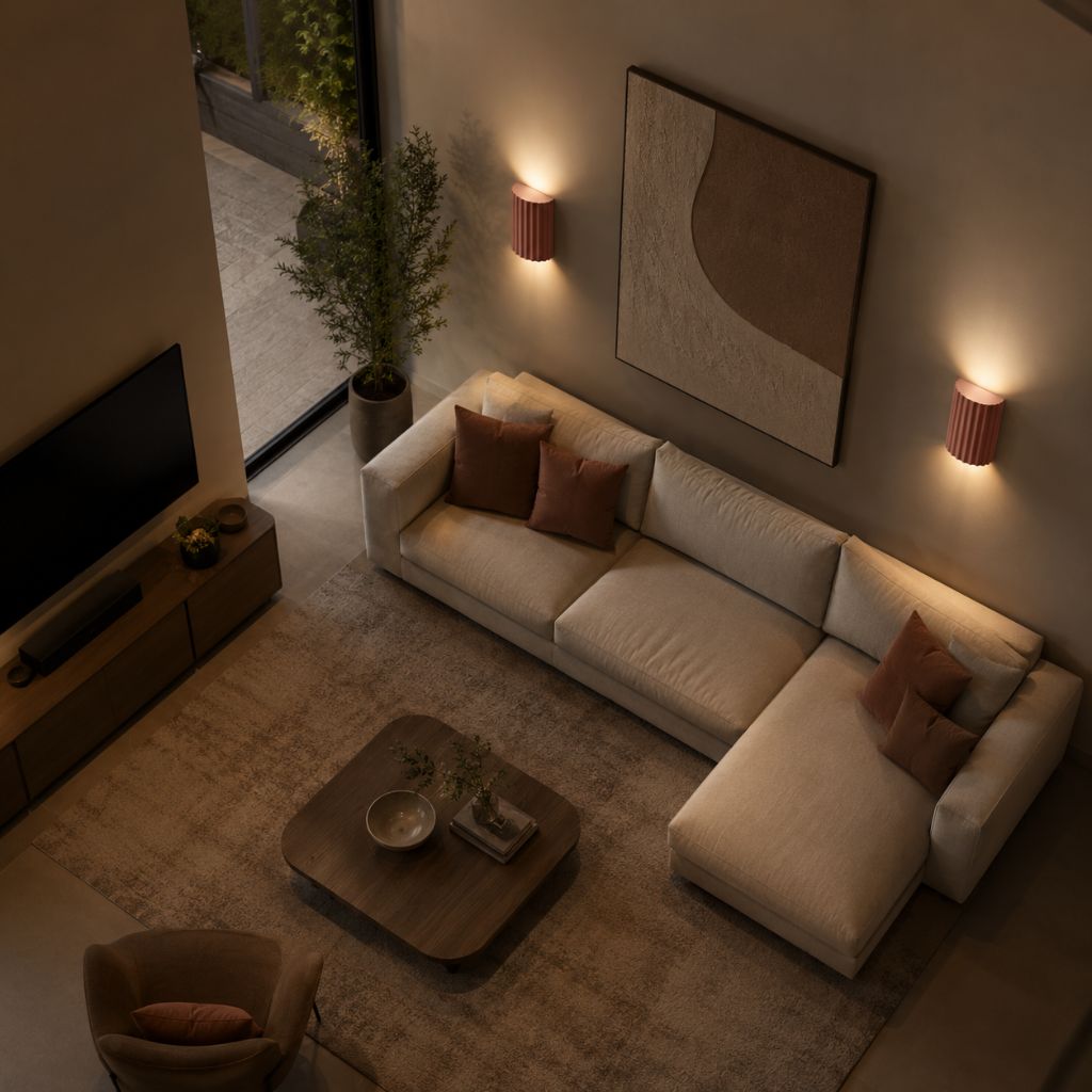 Wandlamp Geribbeld Hars G9 Pastellicht Omhoog Omlaag Verlichting Gangen Slaapkamer Trappenhuis Kinderkamer | Sansoti