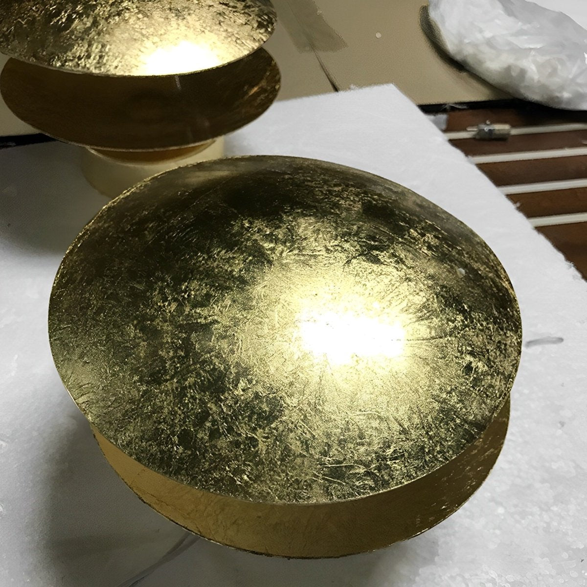 Wandlamp Eclipse Ijzer Koper Goud Woonkamer Slaapkamer Maanlamp Decoratieve Wandverlichting Eclips Sfeerverlichting Hotel Gangpad Artistiek | Sansoti