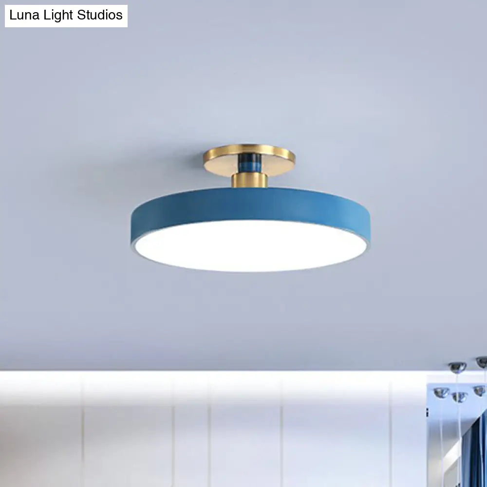 Ronde LED Plafondlamp Nordic Style – Modern Design voor Slaapkamer & Woonkamer | Sansoti