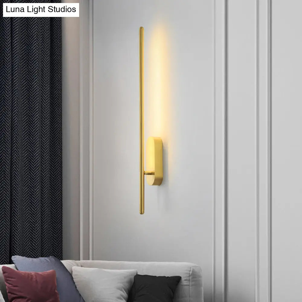 Swivel LED Wall Light, Black and Gold Aluminum, Adjustable, Modern Design, Atmospheric Lighting for Living Room and Bedroom | Sansoti