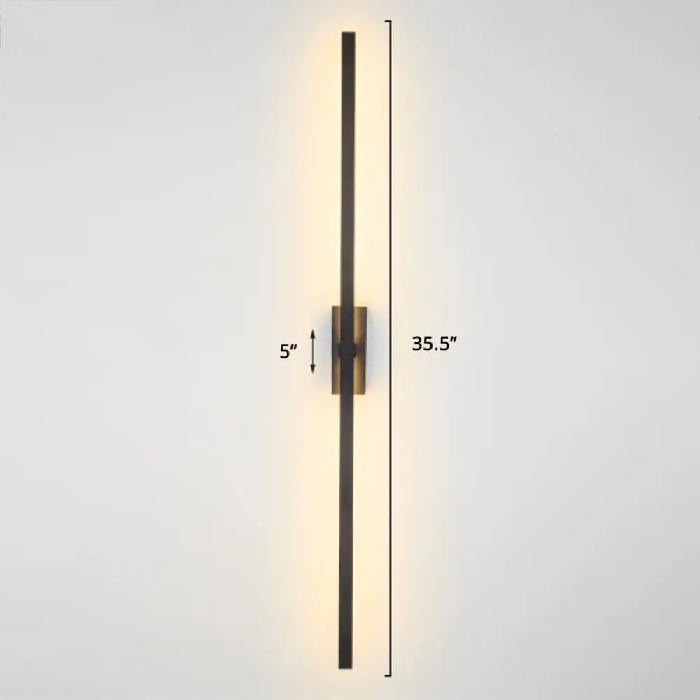 Swivel LED Wall Light, Black and Gold Aluminum, Adjustable, Modern Design, Atmospheric Lighting for Living Room and Bedroom | Sansoti