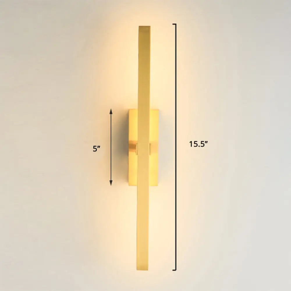 Swivel LED Wall Light, Black and Gold Aluminum, Adjustable, Modern Design, Atmospheric Lighting for Living Room and Bedroom | Sansoti